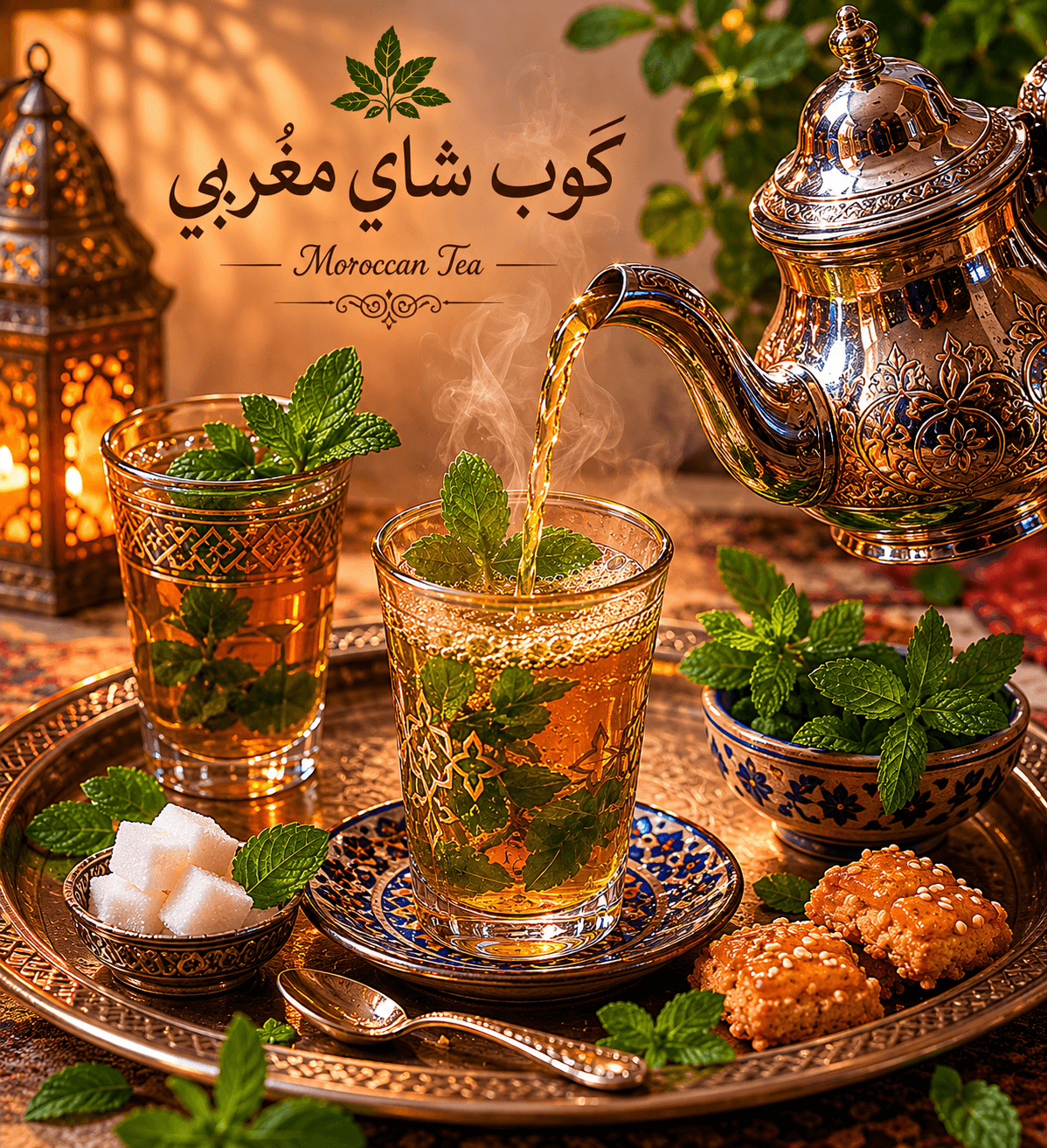 كوب شاي مغربي