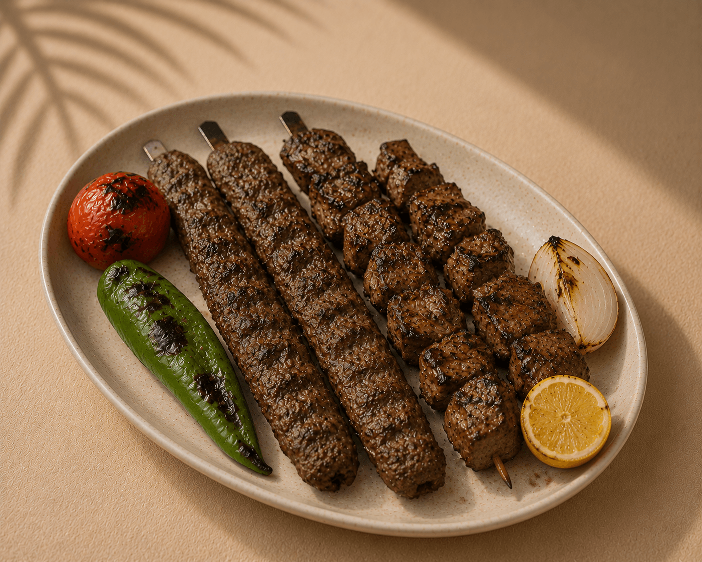 مشاوي لحم مشكل