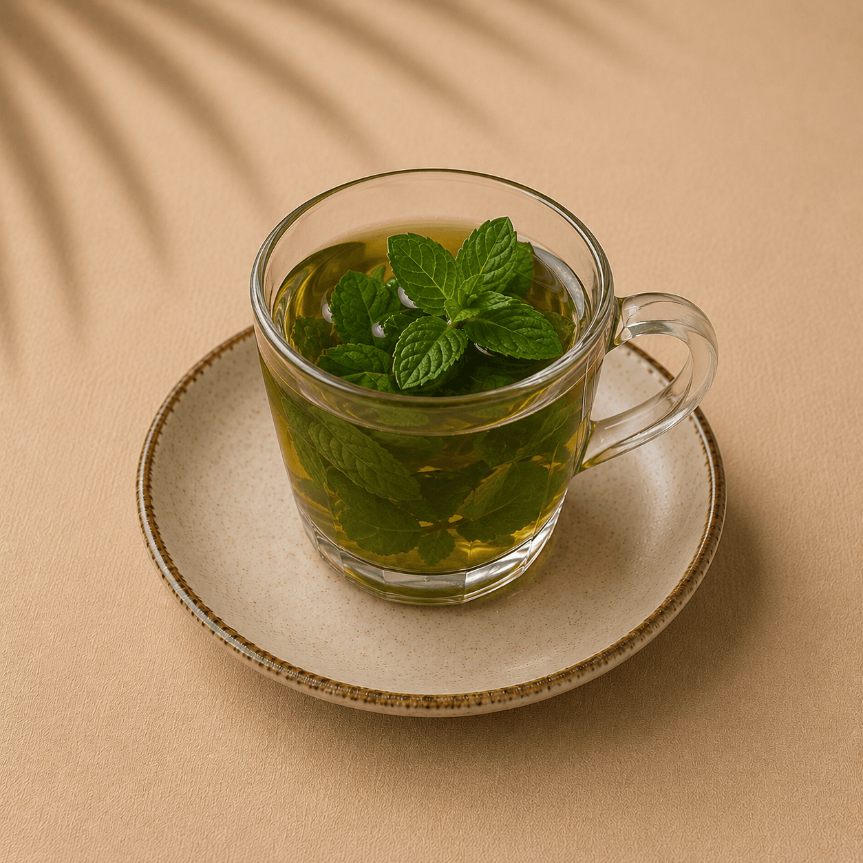 كوب نعناع سادة