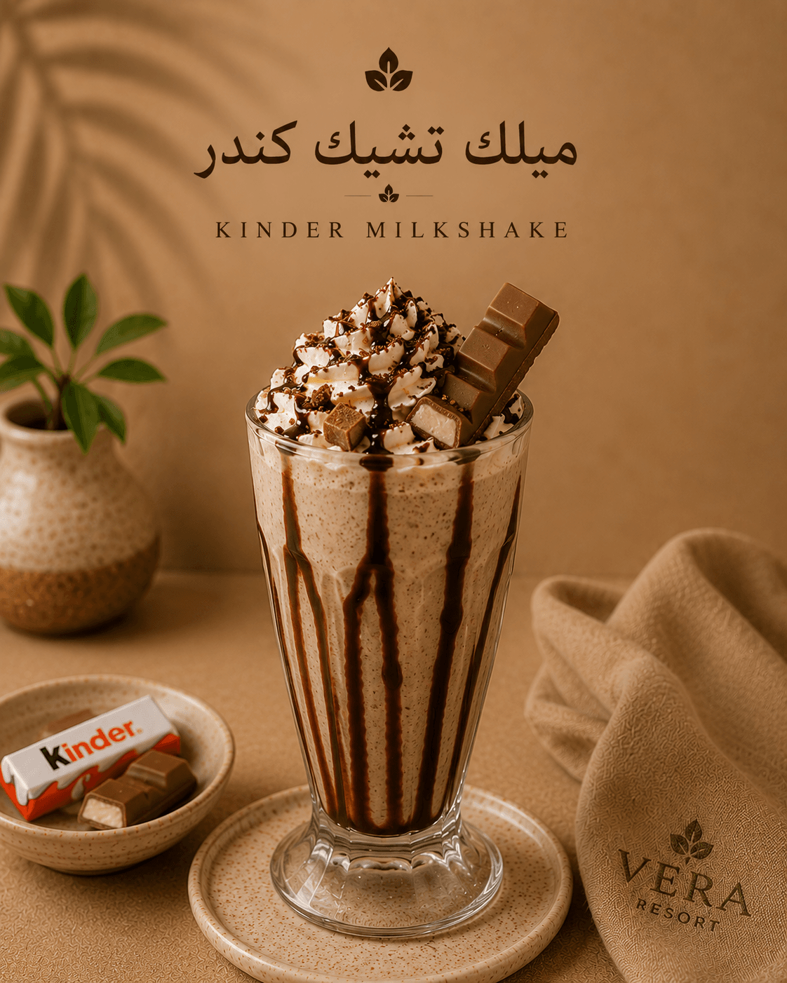 كندر ميلك شيك