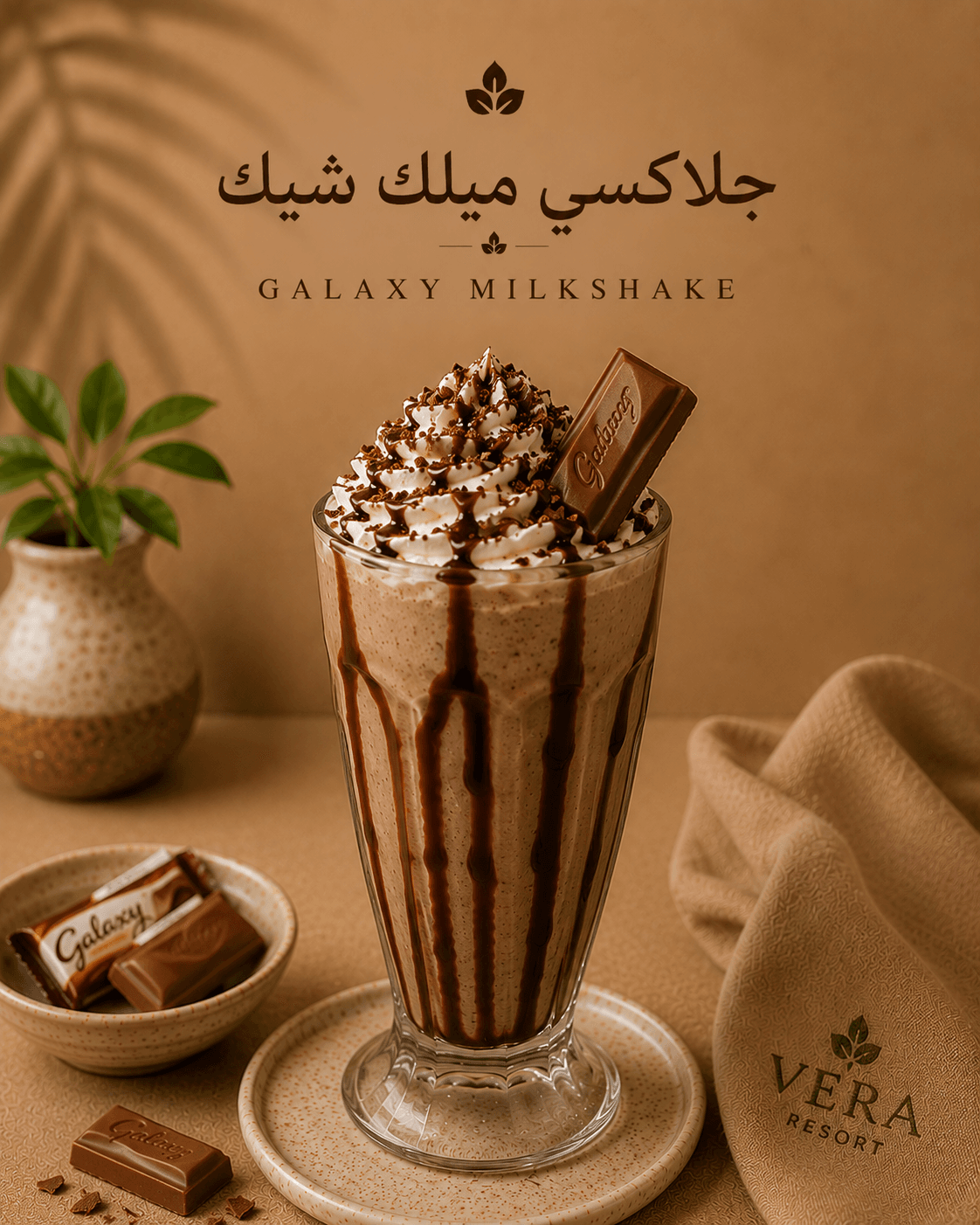 جلاكسي ميلك شيك