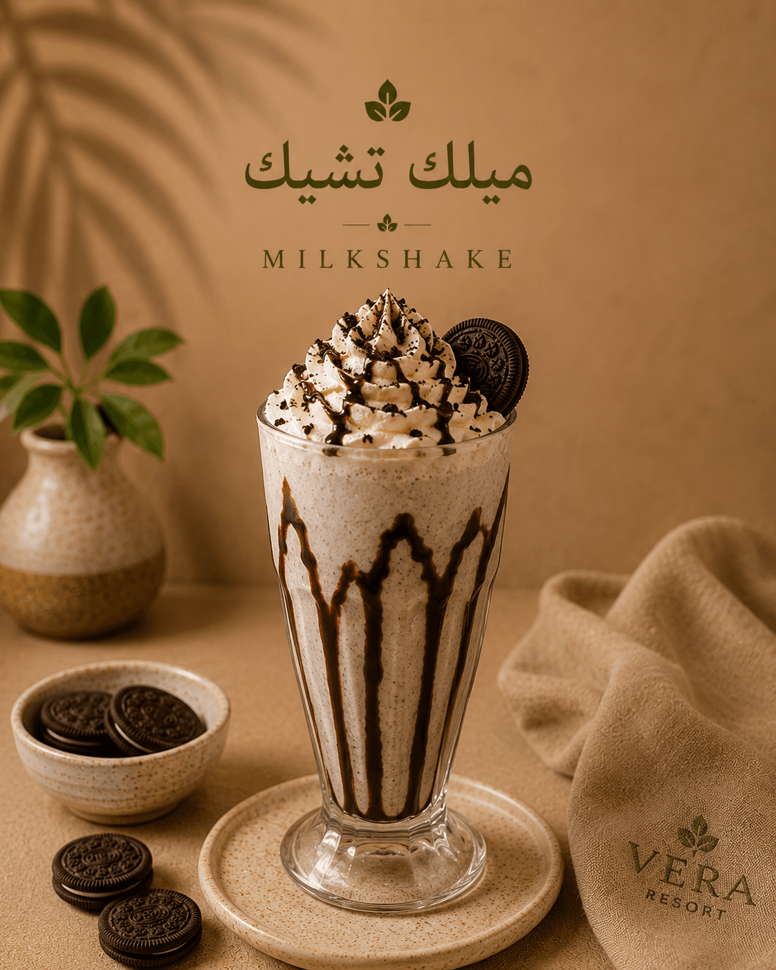 اوريو ميلك شيك