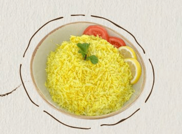 أرز بالزعفران (Saffron Rice)