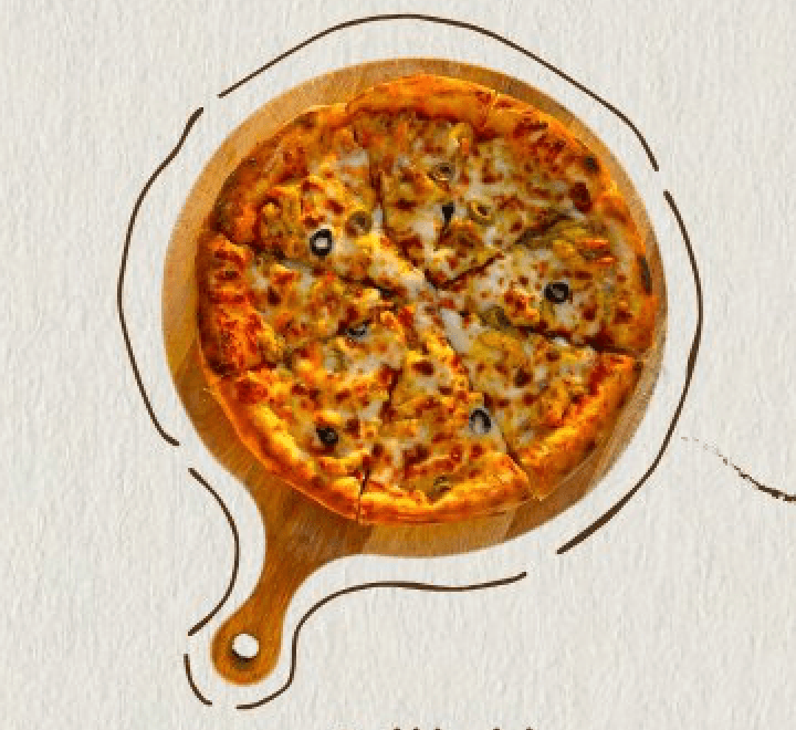 بيتزا إيطالية دجاج (Italian Chicken Pizza)