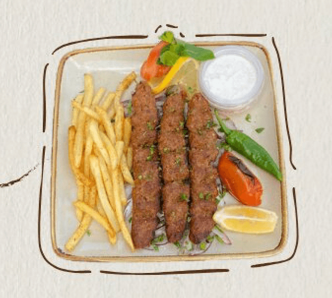 كباب لحم (Meat Kebab)