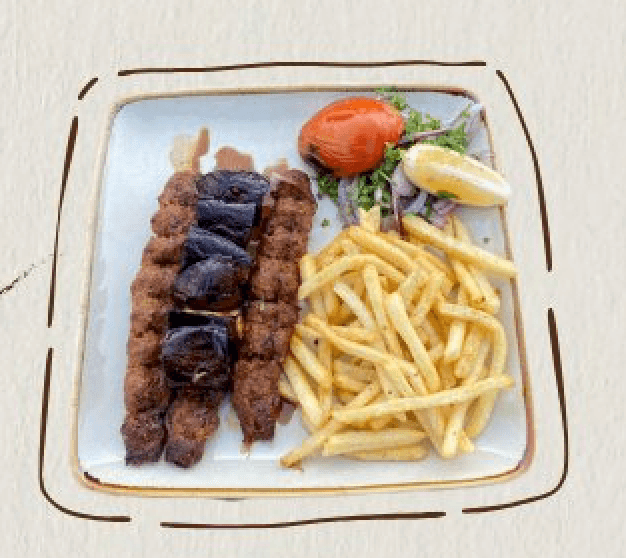 كباب باذنجان (Eggplant Kebab)