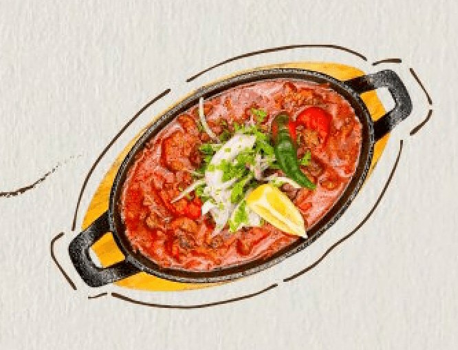 أوصال لحم فرن