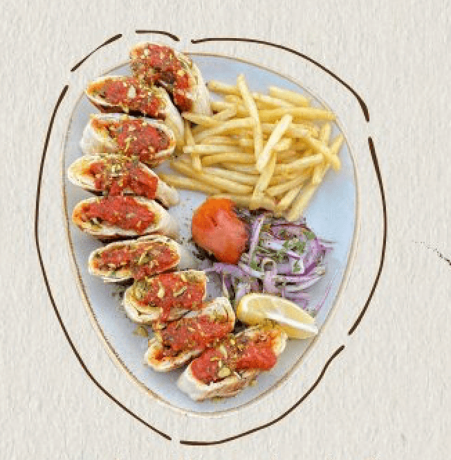 كباب انتكا لحم (Meat Antika Kebab)