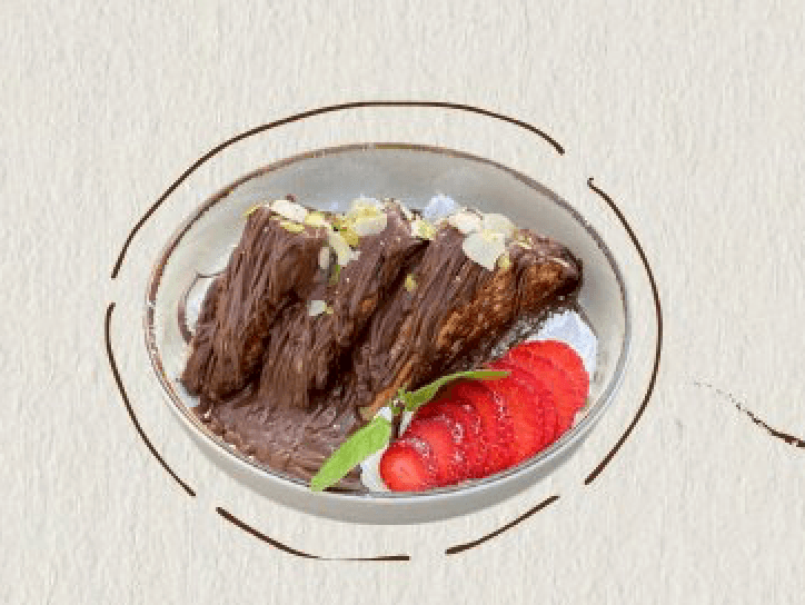 فرنش توست نوتيلا (French Toast Nutella)