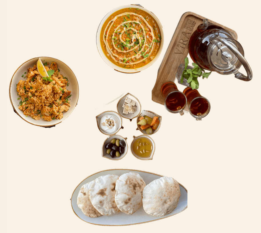 فطور عربي شخصين