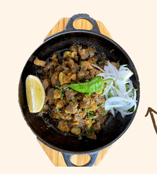 مقلقل باللحم البلدي